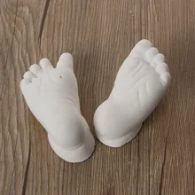 Глина для моделирования мини-набор DIY отливка детской руки, ноги уход за ребенком Развивающие игрушки Keepsake литье клон порошок штукатурка ручной печати