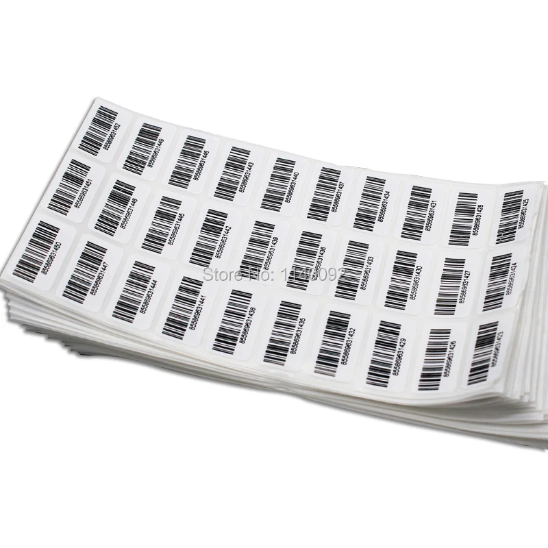 

Free shipping clothing Labels/tag sticker/printing sticker/price tag/garment hang tag stickers/barcode stickers 1000 pcs a lot