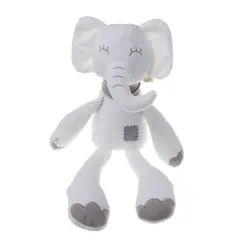 Милые плюшевые слон куклы младенца мягкий спальный Коврики новорожденных Подставки для фотографий подарок #0713