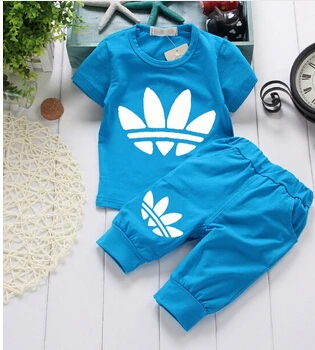 Brand Baby Designer Newborn Clothes 2015 Summer Baby Girls and Boys Suits Sleeved T shirt + Shorts Clothing Sets|clothing case| clothing fixturesclothing and women - AliExpress