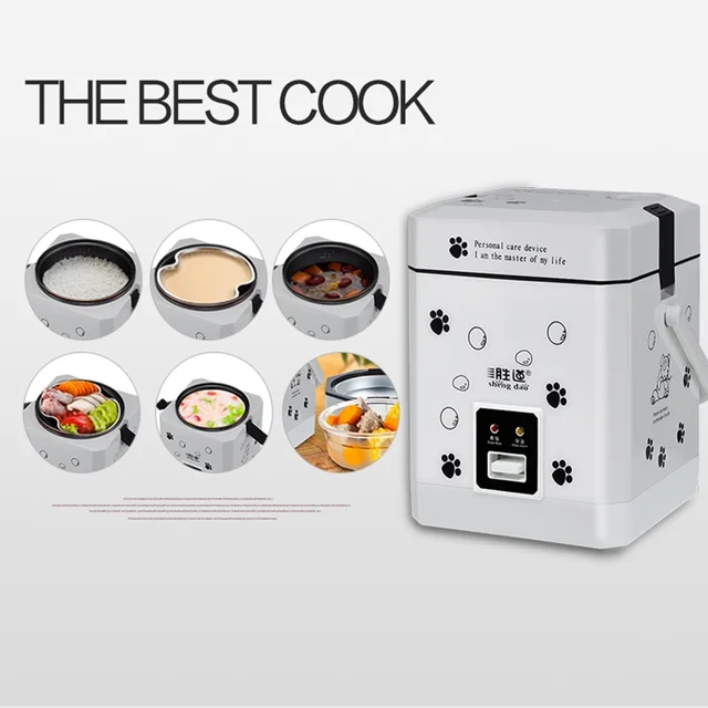 1.2L Portable travel electric mini rice cooker Non stick, Automatic