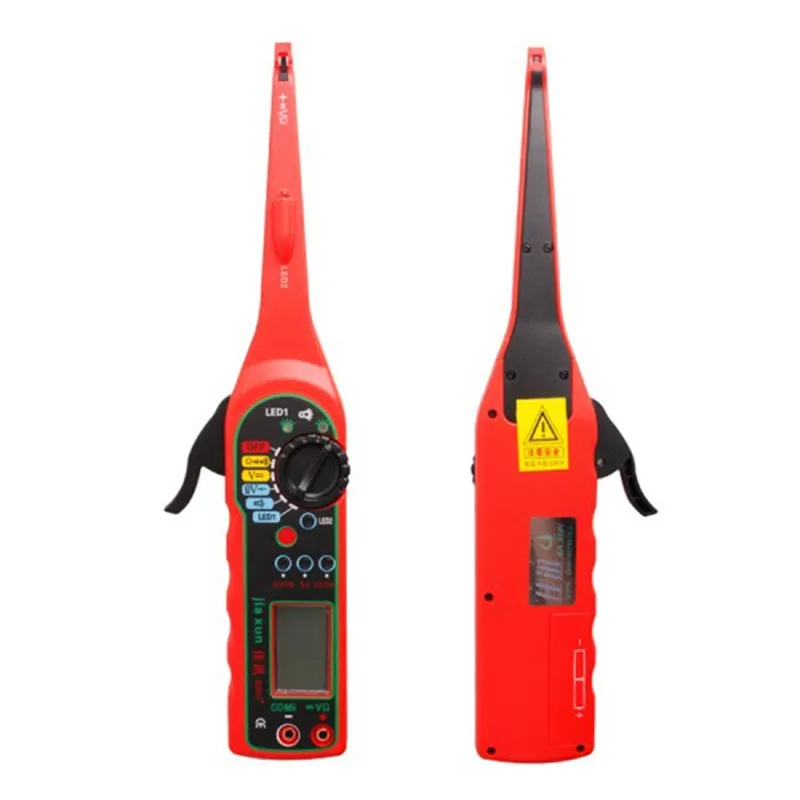 Circuit Tester Kit Power Electrical Multi-function Auto Circuit Tester Multimeter Lamp Car Repair Automotive Electrical 0V-380V( Screen)