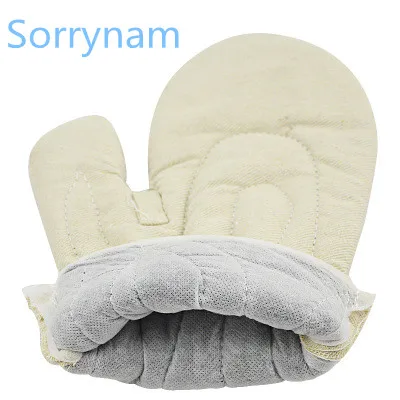 

High temperature resistant gloves thickened insulation casting smelting oven microwave oven baking protection