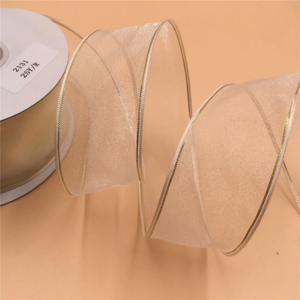 Wired organza ribbon Clearance
