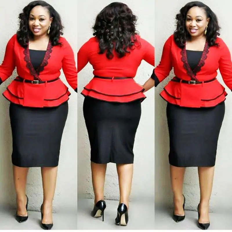 2018 african clothes women tops skirts set suits outfit