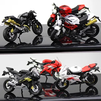 

1:18 PVC Motorcycle Model Sport Race Model Motorbike For Children Gift Toys Collection