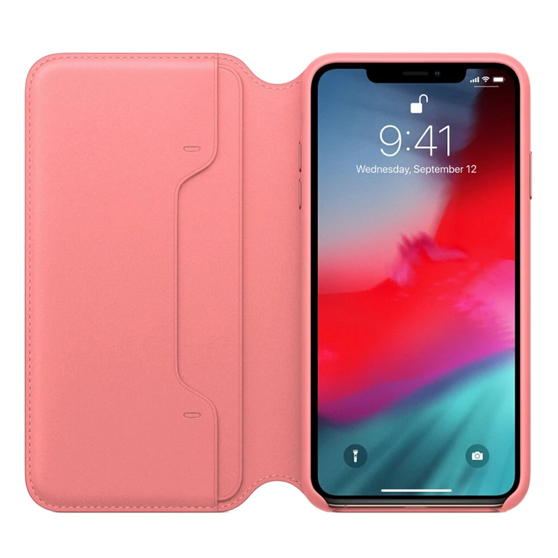 Мобильный из искусственной кожи для телефона чехол футляр на магните iPhone XR 6 1