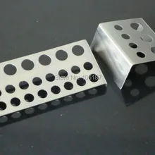 10 шт. фабрика питания 2 типа Нержавеющая сталь татуировки Кубок Кепки Чернила Стенд держатель F комплект поставки