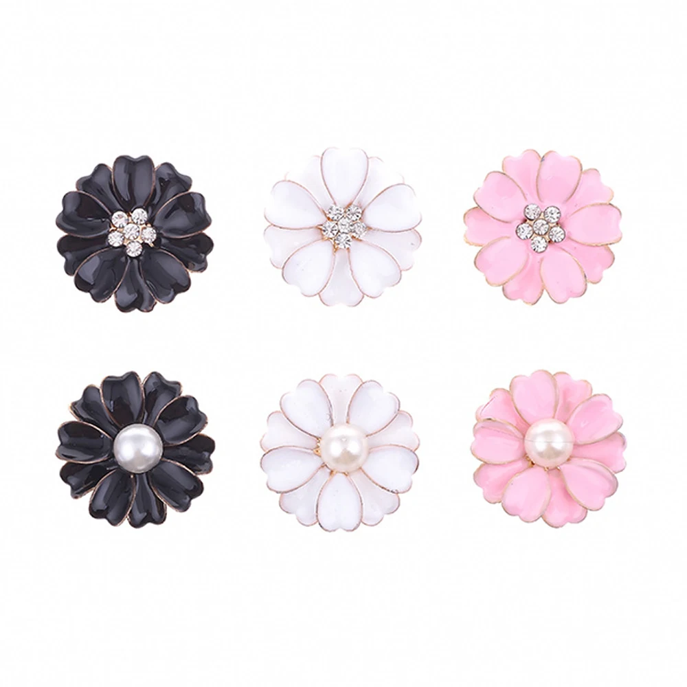 

5pcs/lot 30mm Saturn Flower Rhinestones Alloy Buttons for Hair Bow DIY Accessories Wedding Decoration Invitation Shoes Buttons