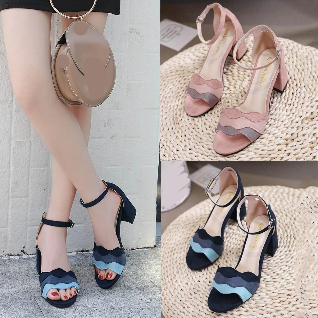 2020 chaussures femme/Женская обувь летние женские Босоножки с открытым носком