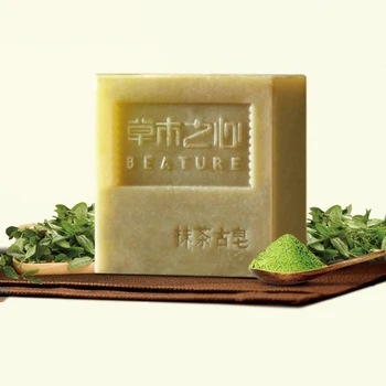 

Plant extracts handmade soap treatment oil control blackhead remover acne essential oil soap cleansing facial bath soap #808