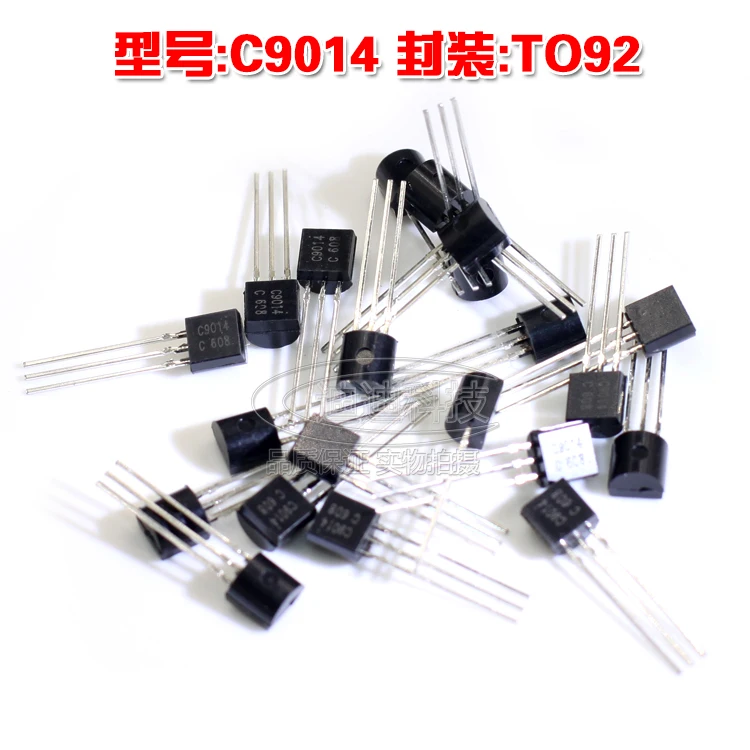 Новый силовой транзистор C9014 TO 92 NPN 50 в 0.1A S9014 TO92 прямой|output|output transistor |