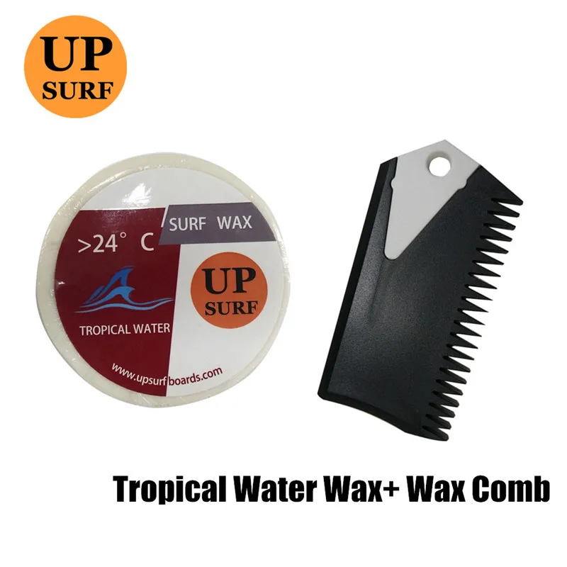 Tropical Wax Surf Wax Comb Surfboard Base Cool Cold Warm Water Wax