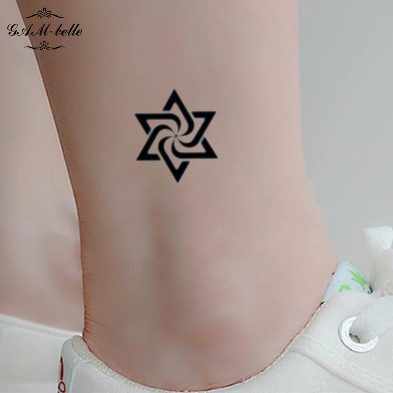 Six Awn Tatouage Détoile Bâton étanche Durable Général