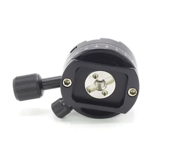 

New Panoramic Clip Holder 360 Degree Rotation Tripod Quick loading plate Head Durable Tools for Camera DOM668