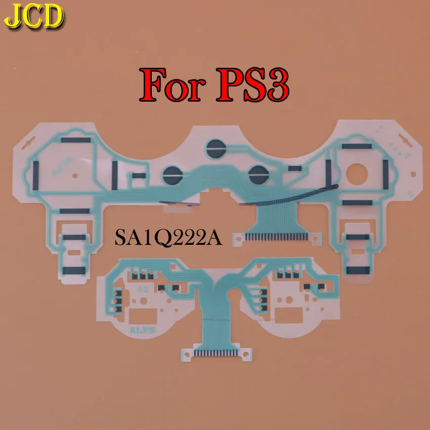 JCD для Dualshock PS4 Pro Slim JDM 030 040 проводящая пленка для контроллера пленка клавиатура гибкий кабель для PS2 PS3 кнопки ленточная печатная плата