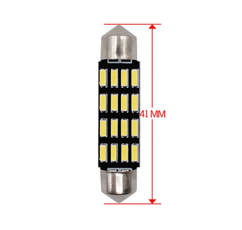12V 16SMD 4014 LED Reading Lights License Plate Lights Interior
