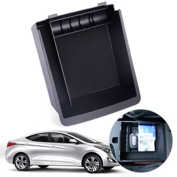 

CITALL Car Center Console Armrest Storage Box Tray Pallet Container Fit for Hyundai Elantra (MD) 2011 2012 2013 2014 2015