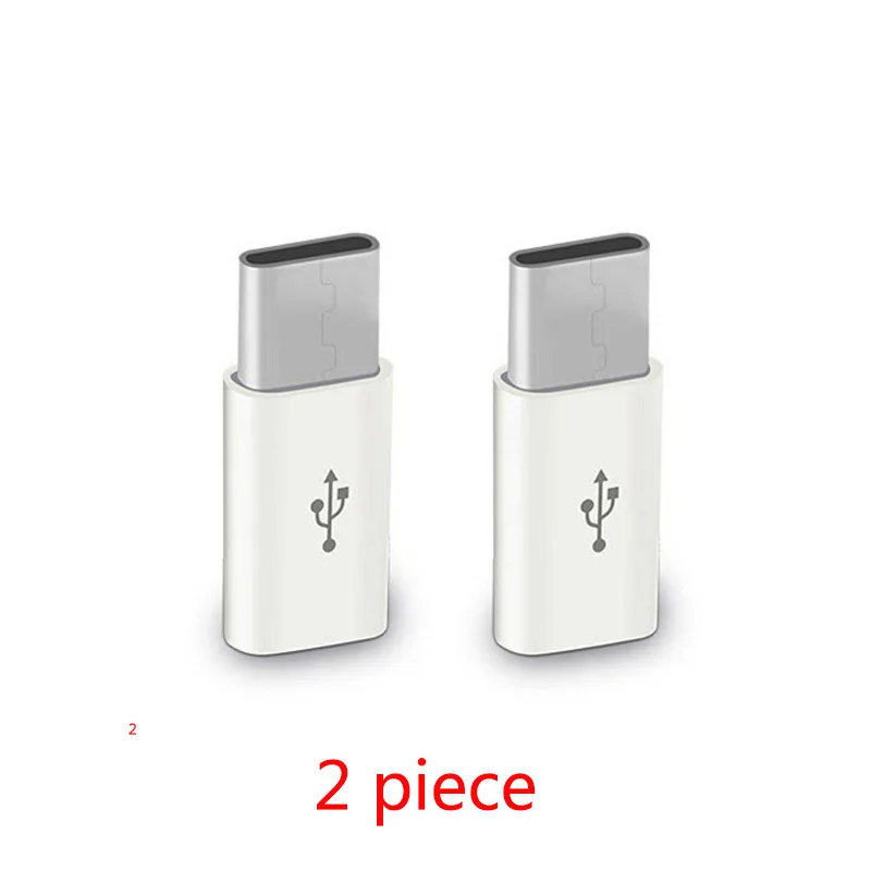 Usb type C OTG адаптер Micro usb-type C USB-C для samsung Galaxy Note 8 9 S8 S9 Plus A3 A5 A7 зарядный кабель Tipe C - Цвет: White