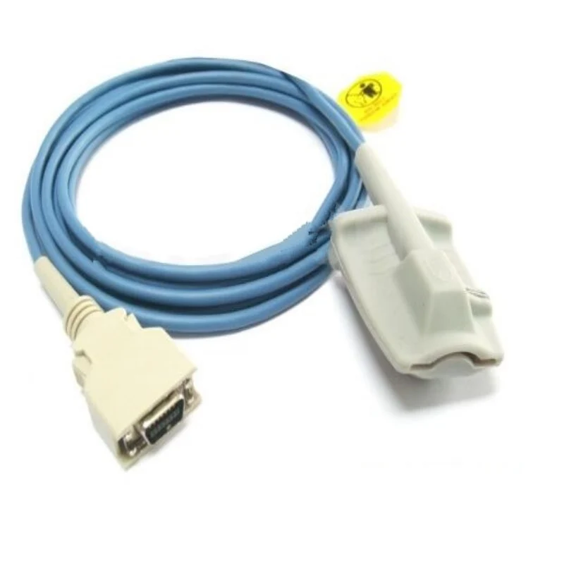 

Compatible For Masimo SCSI 14 Pin Adult Softtip Silicone Spo2 Sensor Pulse Oximetry Probe Oxygen Sensor 3M/9ft TPU