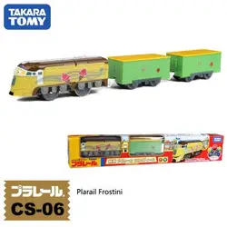 Takara Tomy Plarail Chuggington CS-06 Frostini Электрический моторизованный игрушечный поезд Новый