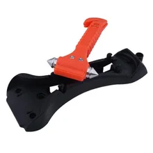 Лидер продаж автомобилей Аварийные молотки ремней безопасности Cutter Окно выключатель Rescue Tool красный+ черный