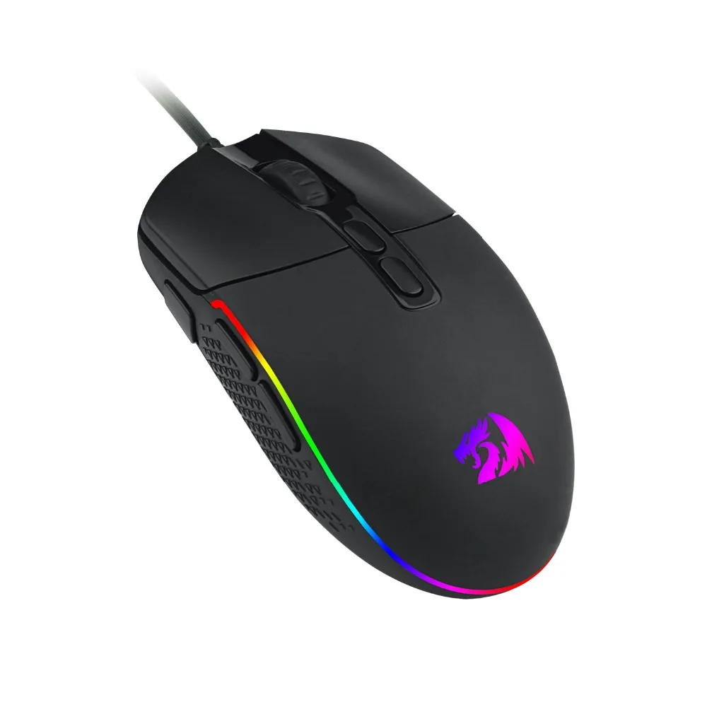 Новая игровая мышь Redragon 10000 DPI 16 8 миллионов RBG с подсветкой 7 кнопок эргономичный