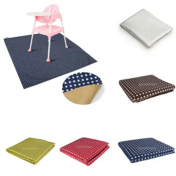 

New Baby Kids Anti Slip Washable Highchair Food Splash Spill Mat Floor Picnic Protector Rug
