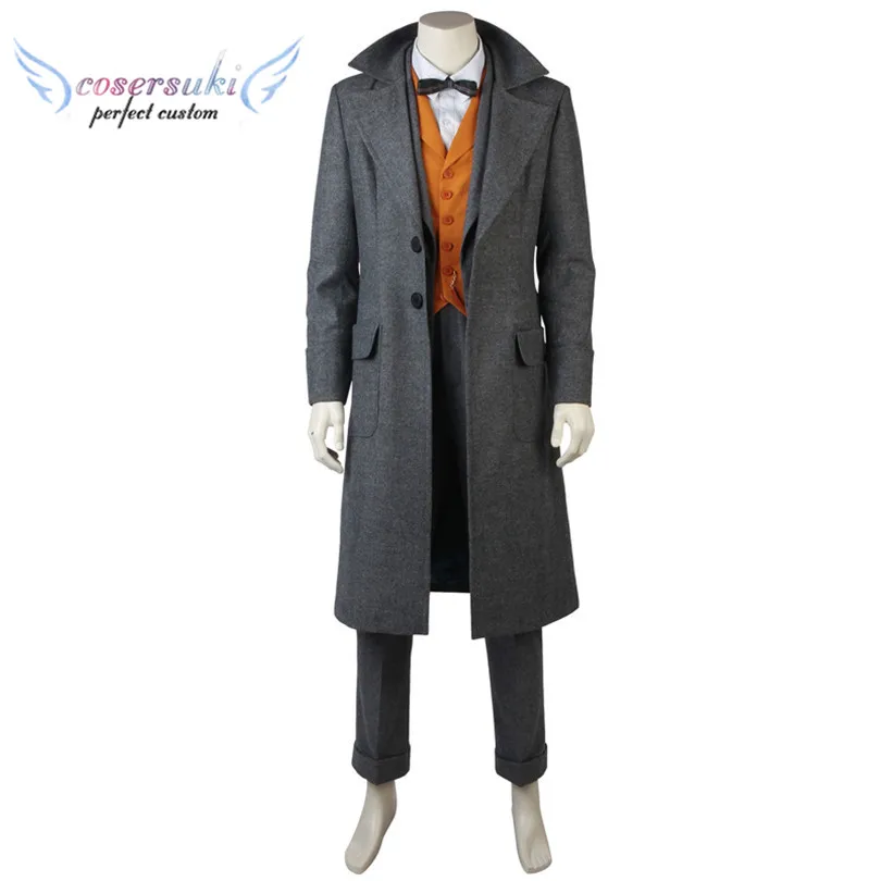 

Fantastic Beasts and Where to Find Them 2 Newt Scamander Cosplay Costume Stage Performence Clothes , Perfect Custom for You !
