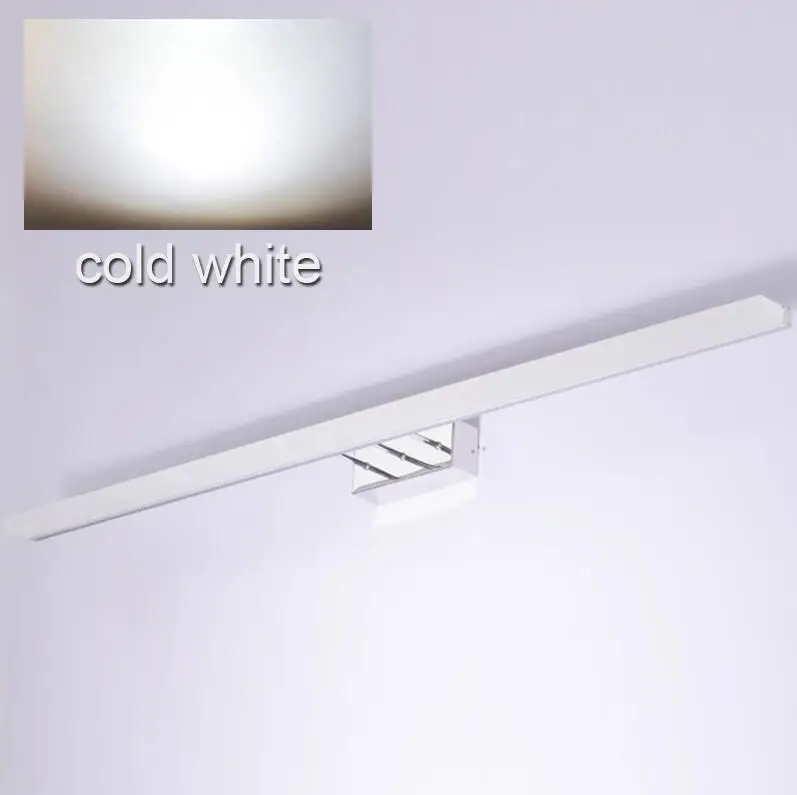 8W 14W 16W 18W 40CM 80CM 100CM 120CM stainless simple modern wall lamp light waterproof bathroom LED mirror light lamp sconce bathroom wall light fixtures Wall Lamps