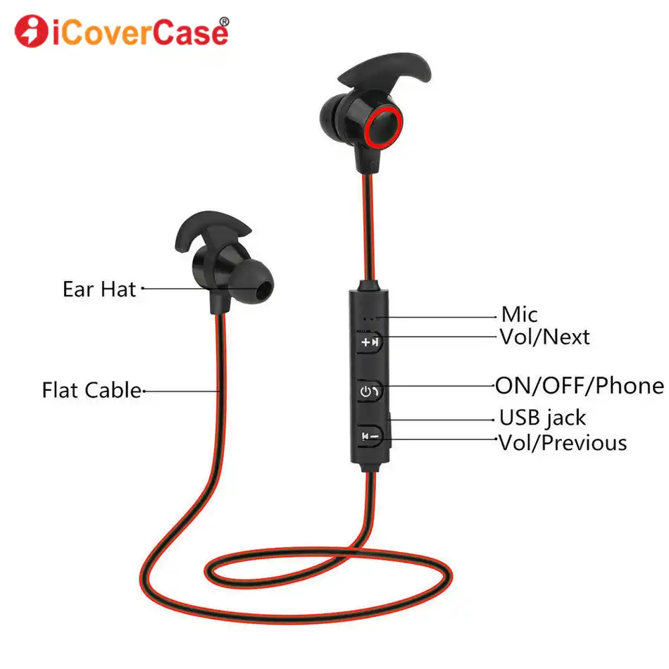 For Nokia 2 3 5 6 X6 7 Plus 8 9 Bluetooth Headphones Wireless