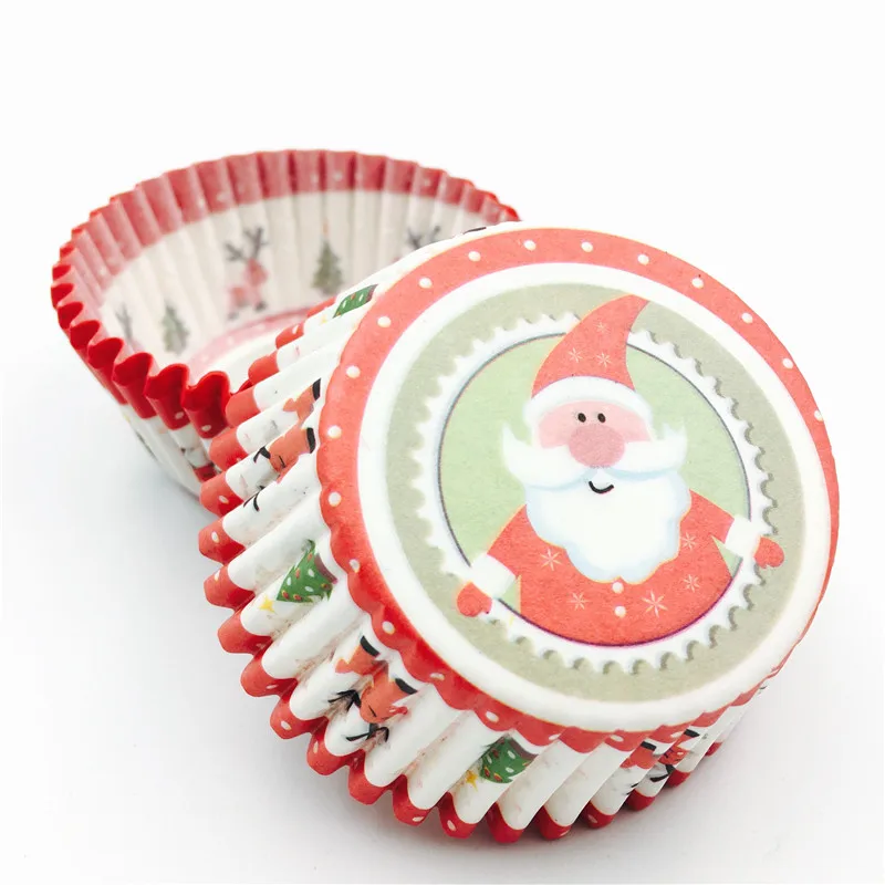 Christmas Cupcake Baking Cups