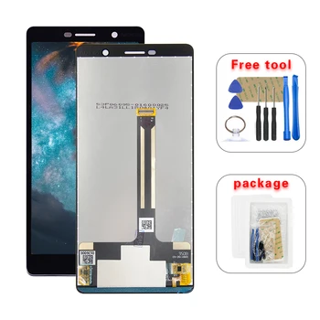 

For Nokia 7 Plus LCD Display Touch Screen Glass Panel Digitizer Assembly With Tools