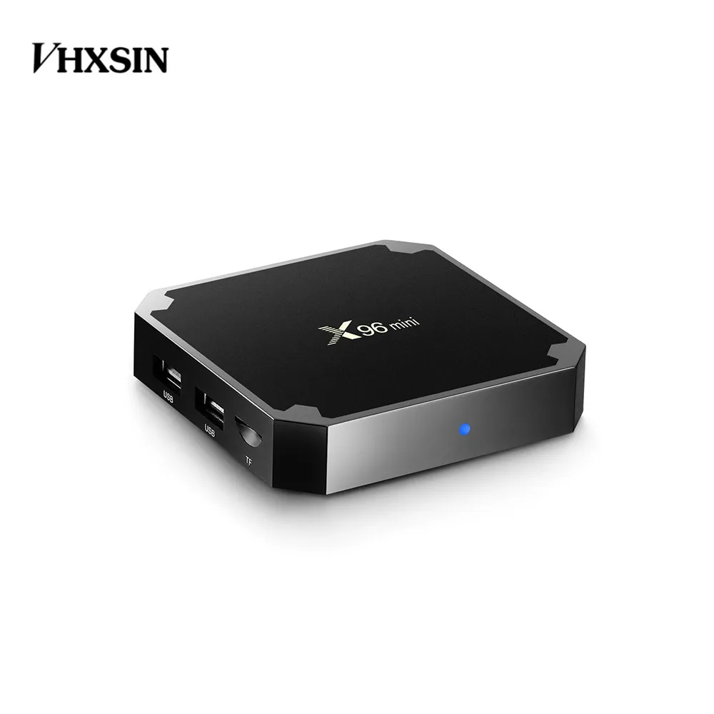 VHXSIN X96 мини 10 шт. X96 Мини Android 9,0 ТВ коробка Amlogic S905W четырехъядерный 64 бит DDR3 1 ГБ 8 ГБ 4 к UHD WiFi и LAN VP9 DLNA H.265