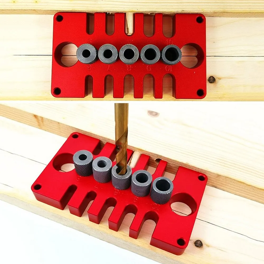 

Multi-standard Woodworking Positioning Set Professional Drilling Guide Set Drilling Guide Set Drilling Casing Drilling Tool