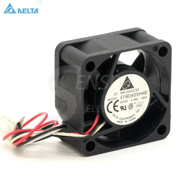 Для delta EFB0405HHD 4020 40 мм 4 см DC 5V 0.45A сигнал тревоги двойной шариковый подшипник