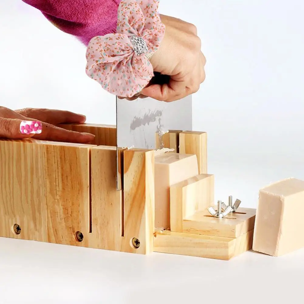 Многофункциональный практичный два в одном твердый деревянный ручной DIY инструмент для резки буханки деревянные формы для мыла