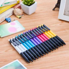 50 шт./лот Творческий Дешевая Шариковая Шариковые Ручки Новинка Канцелярские Рекламные Подарки 0.7 мм канцелярия ручки