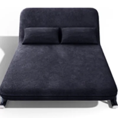 Современный складной диван, диван с откидывающейся спинкой, мебель для дома, гостиной, спальный диван, кровать, раскладной кушетка - Цвет: Синий