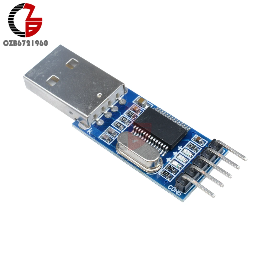 PL2303 USB к RS232 ttl PL2303HX плата загрузки ISP STC микроконтроллер конвертер адаптер модуль для Arduino с 4-контактным кабелем