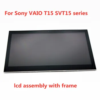

Free shipping 15.6" Laptop LCD Touch Screen Assembly For Sony Vaio T15 SVT15 SVT151A11L with Frame