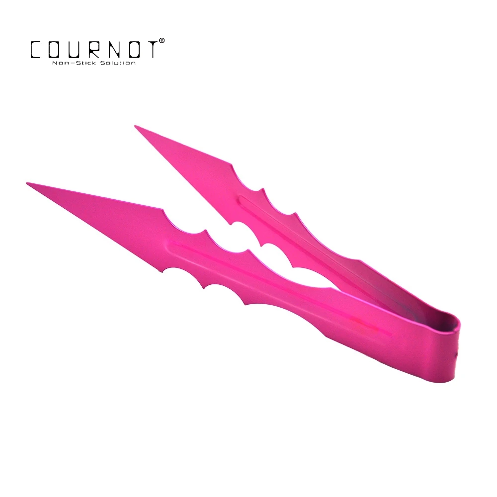 

COURNOT Premium Bat style Frosted Lacquer Shisha Hookah Tongs Tweezers Clamp Charcoal 215MM Chicha Kaloud Tong Accessories