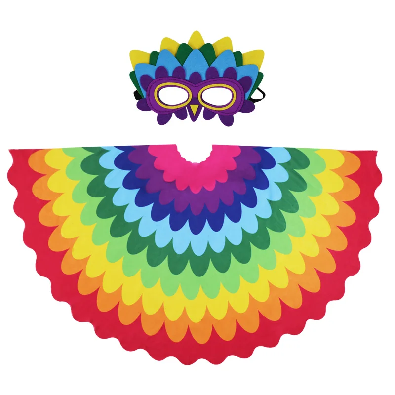 SPECIAL 120*70 cm Parrot Wing Mask Girls Dance Summer Camping Theme Party Stage Dance Concert Show Birthday Party Gift Toy