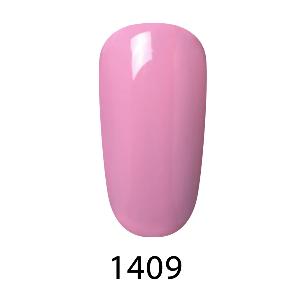 Elite99 10ml UV Gel Nail Polish Soak Off Primer Gel Polish Top Base Coat Needed Gel Lacquer Semi Permanent Nail Art Manicure Gel - Цвет: 1409