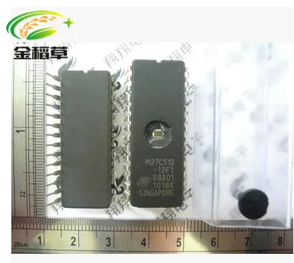 Бесплатная доставка 10 шт Новый ST M27C512-12F1 27C512 DIP-28 EPROM IC CHIPS Drive | Электроника
