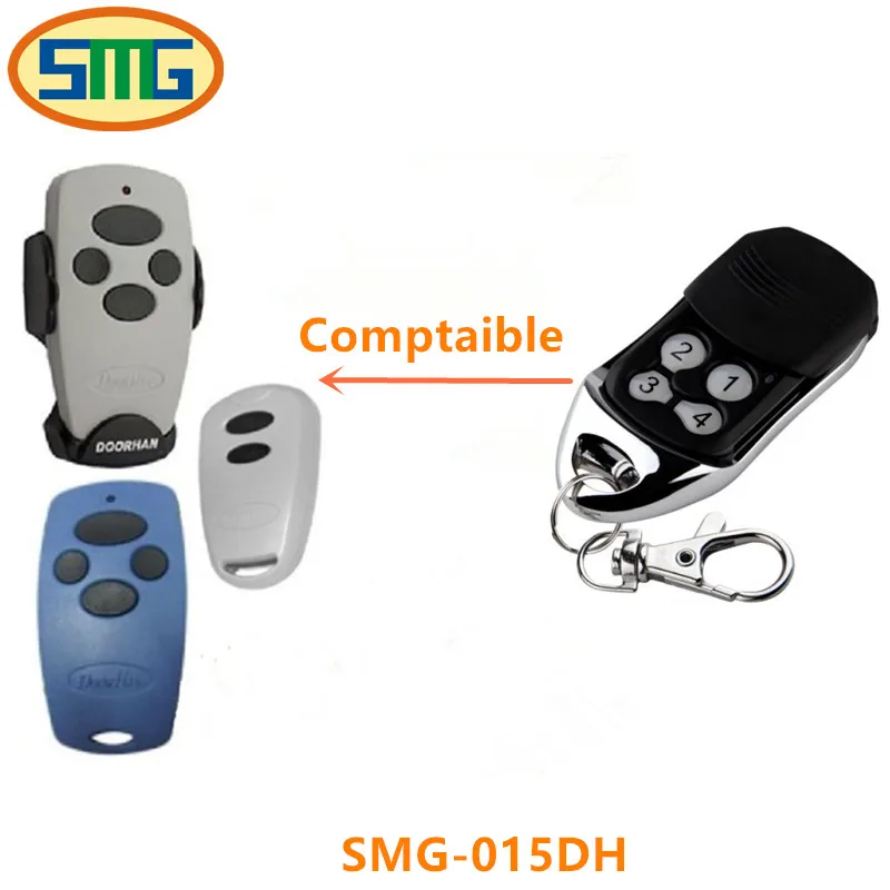 Doorhan Compatible 4 Buttons Rolling Code Remote Control