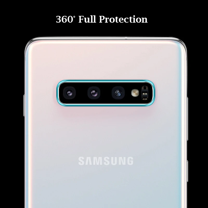 Hsmeilleur Rear Camera Metal Lens Protector Ring For Samsung S10 Plus S10plus Back Camera Protetor Guard Cover Case Accessories (4)