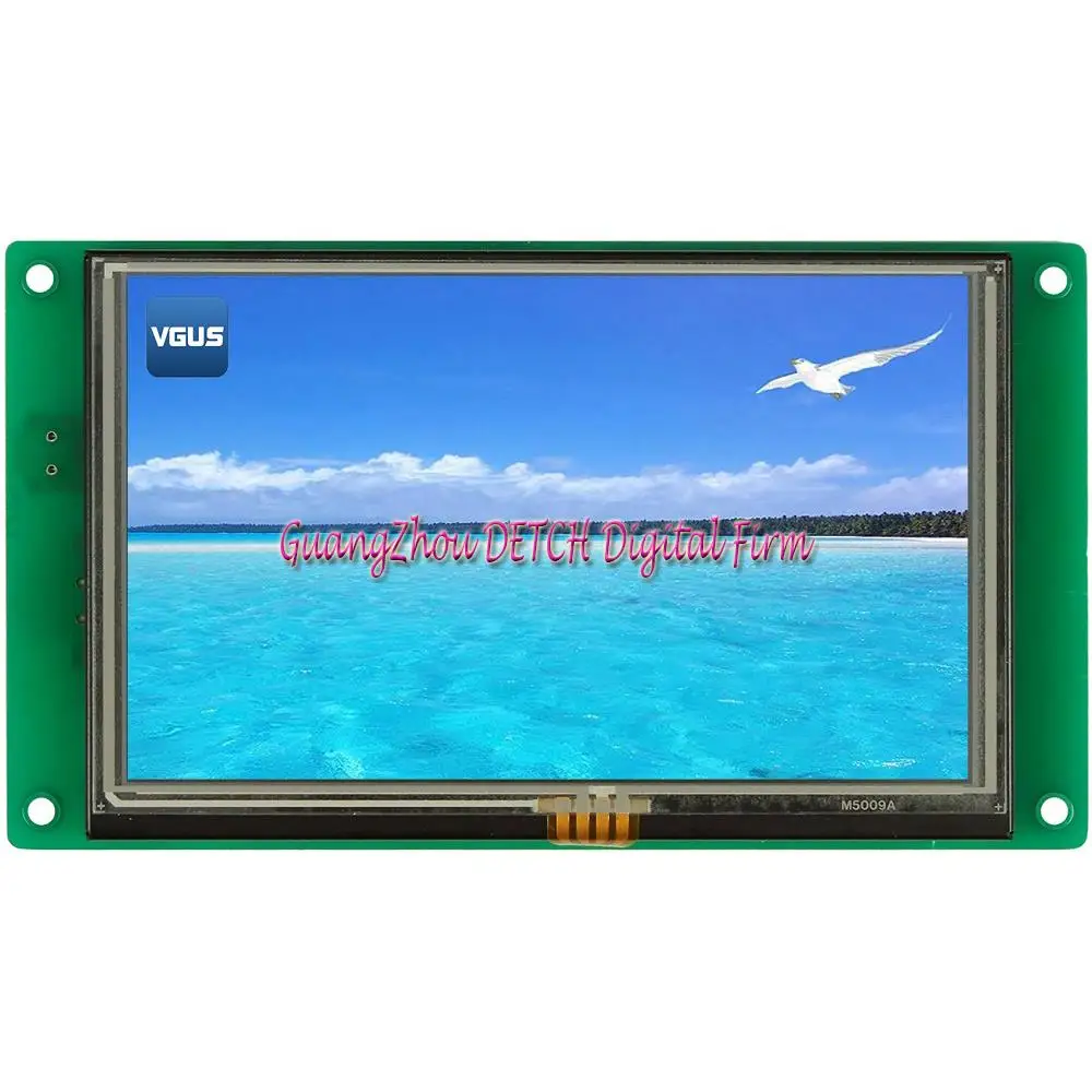 

SDWe050C17N Wuhan in the 5 inch serial configuration HD LCD screen non touch human-computer interface