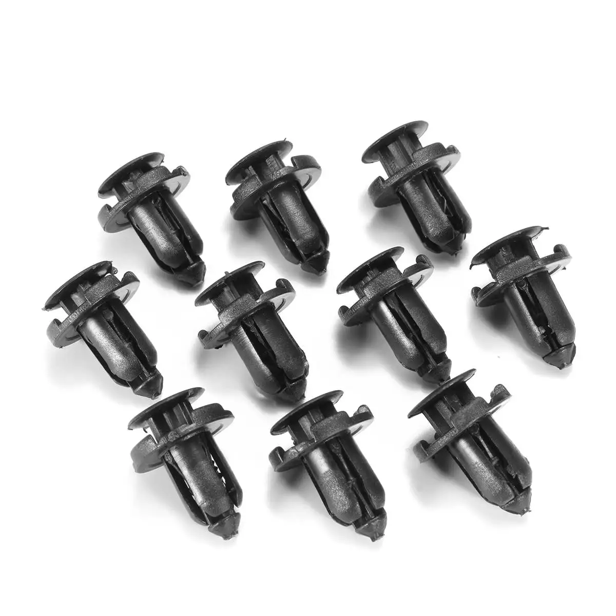 

50pcs 9mm Auto Bumper for Fender Mudflap Splash Guard Rivet Push Clips Retainer for Mitsubishi Endeavor Outlander