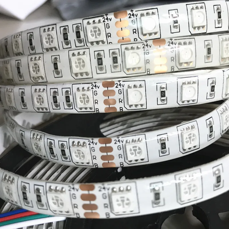 

100m led Flexible strip light 24V 5050 SMD 300 LED cool white / warm white / blue / Red/ Green / RGB waterproof IP65